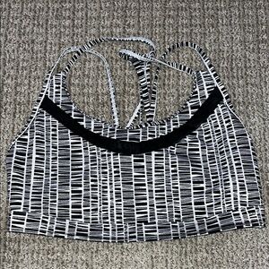 Victoria's Secret Black and White Sports Bra